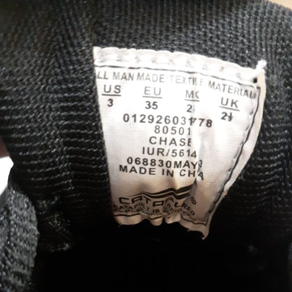 Boys Catapult Black Sneakers Chase 80501 sz 3 EUC - Picture 6 of 6